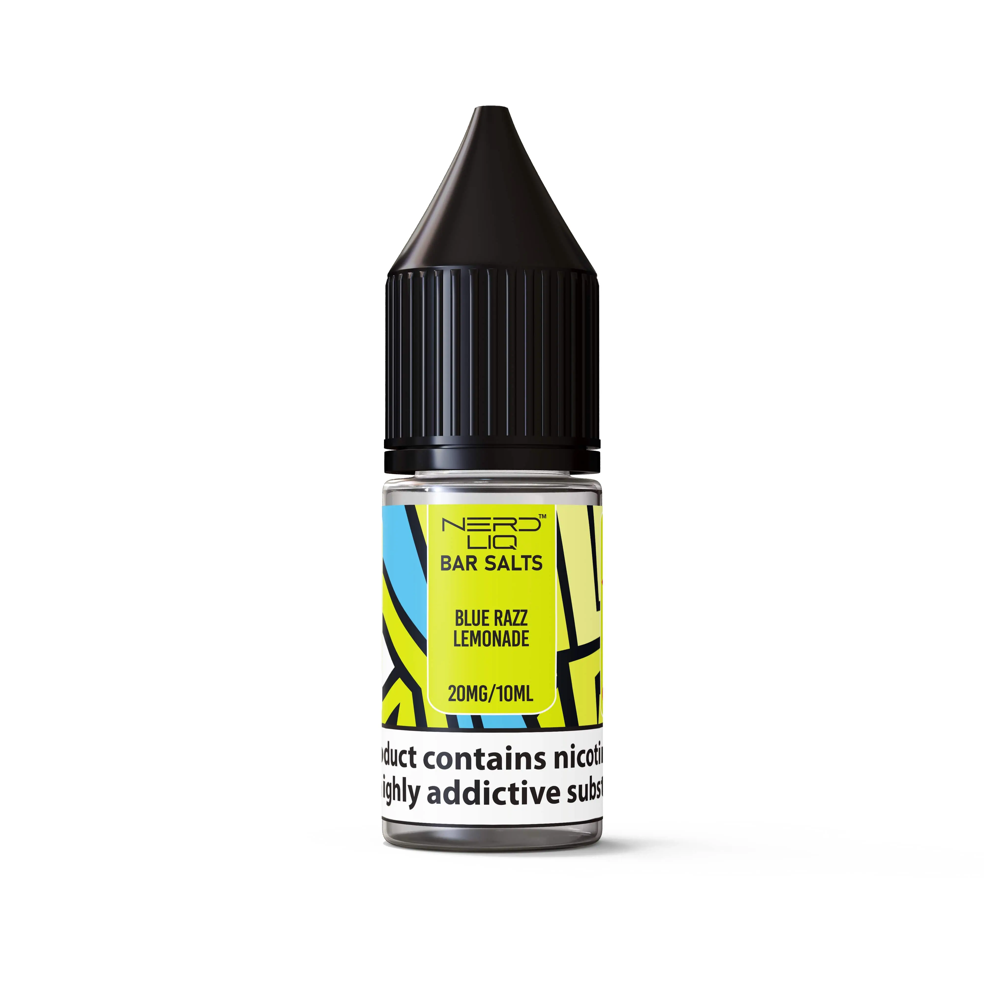  Blue Razz Lemonade Nic Salt E-liquid by Nerd Liq 10ml 